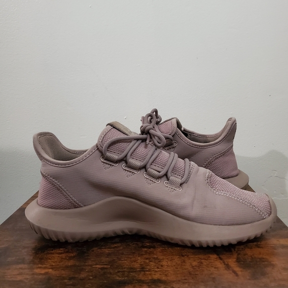 Mens Adidas Originals Tubular Shadow Sneakers Size 7 Beige - Picture 3 of 12